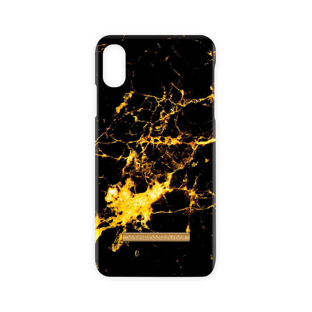 onsala-onsala-collection-mobilskal-shine Goldmine Marble iPhone Xs Max